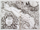 CORONELLI, VINCENZO MARIA: MAP OF THE ADRIATIC SEA